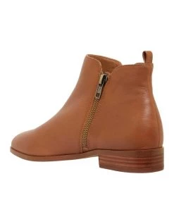 Outlet 😀 Sandler Paxton Mid Brown Glove 🥾 Boots 😀 -Women Shoes shop 827543530 7 720x928