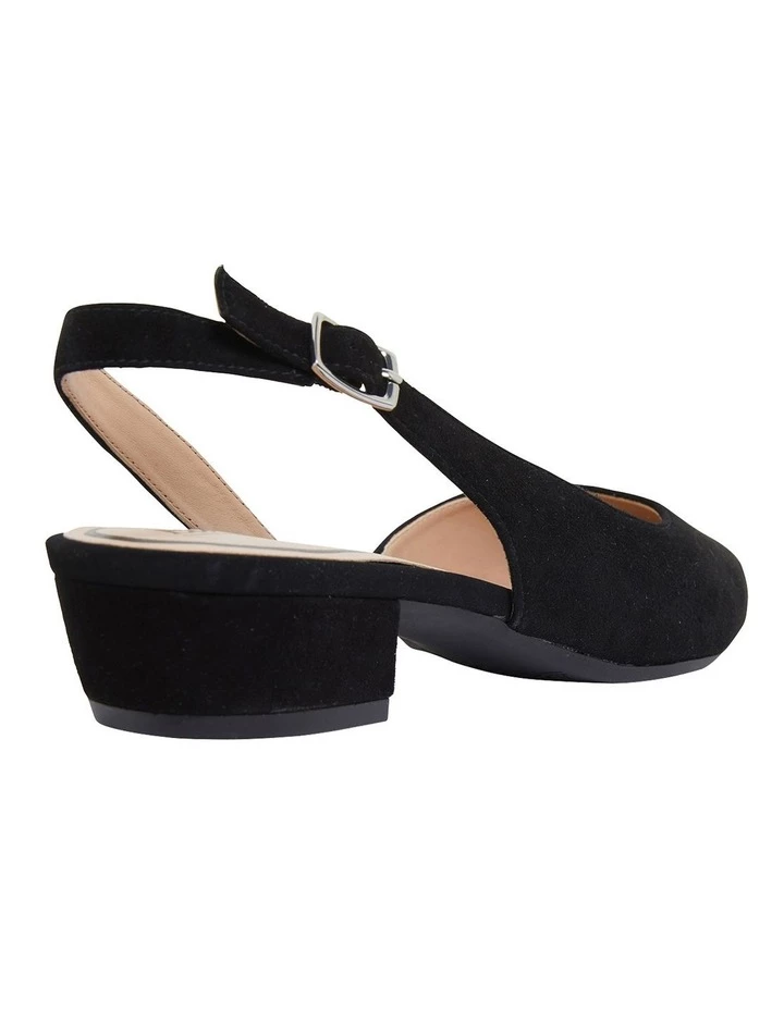 Outlet β¨ Easy Steps Ramsey Black Suede Heeled π Shoes π 4 Outlet β¨ Easy Steps Ramsey Black Suede Heeled π Shoes π - Image 4