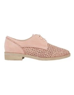 Hot Sale π― Easy Steps Nero Pale Pink Nubuck Flat π Shoe β€οΈ