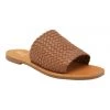 Deals 🔥 Jane Debster Tatum Cognac Weave 🩴 Sandals 🎁