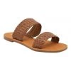 Top 10 ⭐ Jane Debster Tora Cognac Weave 🩴 Sandals ⭐
