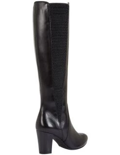 Wholesale 🤩 Jane Debster Knight Black Hi Shine 🥾 Boots ✔️ -Women Shoes shop 830171350 4 720x928