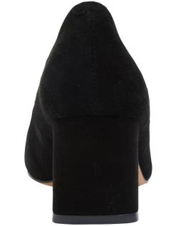 Deals 😍 Jane Debster Joyce Black Suede Heeled 👟 Shoes 👍 -Women Shoes shop 830200960 5 720x928