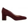 New 🎁 Jane Debster Joyce Burgundy Suede Heeled 👟 Shoes 🛒