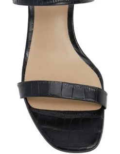 Promo 🔔 Jane Debster Eva Black Print 🩴 Sandals 🎁 -Women Shoes shop 830201500 6 720x928