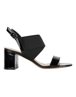 Flash Sale ๐ Jane Debster Petal Black Patent /Elastic ๐ฉด Sandals ๐