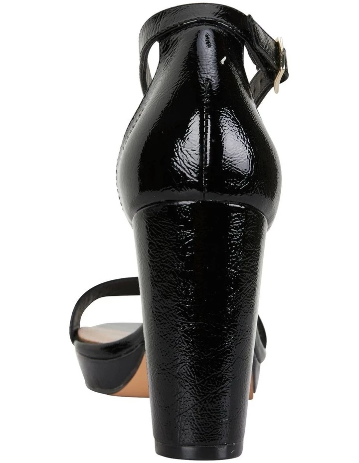 Best deal ❤️ Jane Debster Lush Black Crinkle Patent 🩴 Sandals 🛒 5 Best deal ❤️ Jane Debster Lush Black Crinkle Patent 🩴 Sandals 🛒 - Image 5