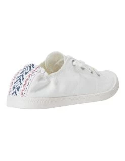 Buy 🌟 Sandler Link White Fabric 👟 Sneakers 😀 -Women Shoes shop 830283400 4 720x928