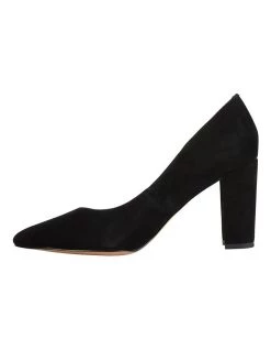 Cheapest 🔥 Sandler Lyric Black Suede Heeled 👟 Shoes 🧨