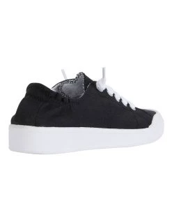 Discount ⌛ Sandler Switch Black Canvas 👟 Sneakers 😉 -Women Shoes shop 830508040 4 720x928