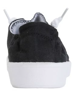 Discount ⌛ Sandler Switch Black Canvas 👟 Sneakers 😉 -Women Shoes shop 830508040 7 720x928