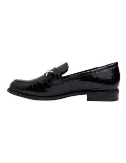 Cheapest 💯 Sandler Paragon Black Patent Croc Flat 👟 Shoes 👏 -Women Shoes shop 830584810 3 1 720x928