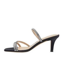 Outlet 🔔 Sandler Marcy Black Fabric 🩴 Sandals 🛒 -Women Shoes shop 830634670 3 720x928