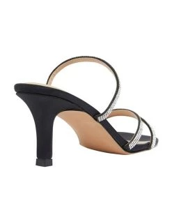 Outlet 🔔 Sandler Marcy Black Fabric 🩴 Sandals 🛒 -Women Shoes shop 830634670 4 720x928