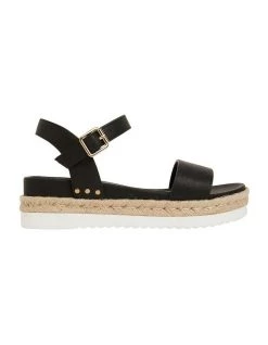 Outlet 😍 Sandler Wander Black Smooth 🩴 Sandals 🔥