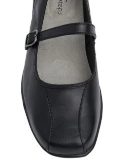 Outlet ❤️ Wide Steps Brianna Black Glove Flat 👟 Shoes ⌛ -Women Shoes shop 830671930 7 720x928