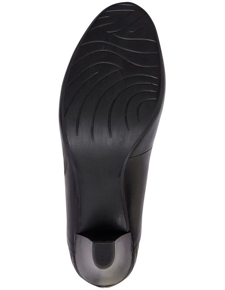 Best Pirce 😀 Wide Steps Edina Black Glove Heeled 👟 Shoes 🔥 6 Best Pirce 😀 Wide Steps Edina Black Glove Heeled 👟 Shoes 🔥 - Image 6