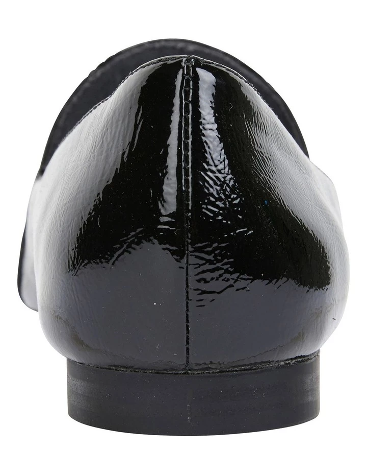 Coupon 😀 Wide Steps Castle Black Crinkle Patent Flat 👟 Shoes 🎉 5 Coupon 😀 Wide Steps Castle Black Crinkle Patent Flat 👟 Shoes 🎉 - Image 5