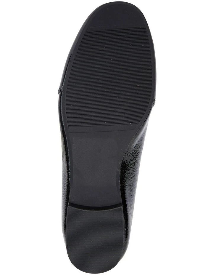 Coupon 😀 Wide Steps Castle Black Crinkle Patent Flat 👟 Shoes 🎉 6 Coupon 😀 Wide Steps Castle Black Crinkle Patent Flat 👟 Shoes 🎉 - Image 6