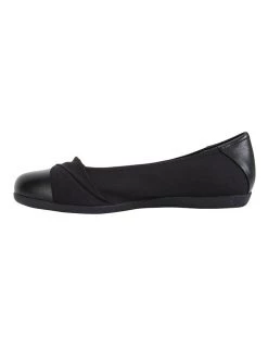 Deals 🛒 Wide Steps Fenton Black Glove/Fabric Flat 👟 Shoes 🎁 -Women Shoes shop 830678770 3 720x928