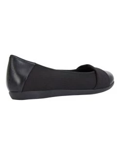 Deals 🛒 Wide Steps Fenton Black Glove/Fabric Flat 👟 Shoes 🎁 -Women Shoes shop 830678770 4 720x928