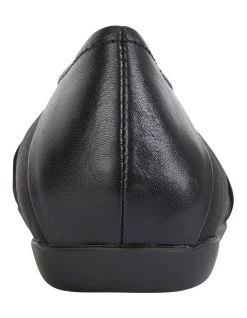 Deals 🛒 Wide Steps Fenton Black Glove/Fabric Flat 👟 Shoes 🎁 -Women Shoes shop 830678770 5 720x928