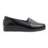 Brand new 🔔 Wide Steps Verse Black Patent Croc Flat 👟 Shoes 🧨