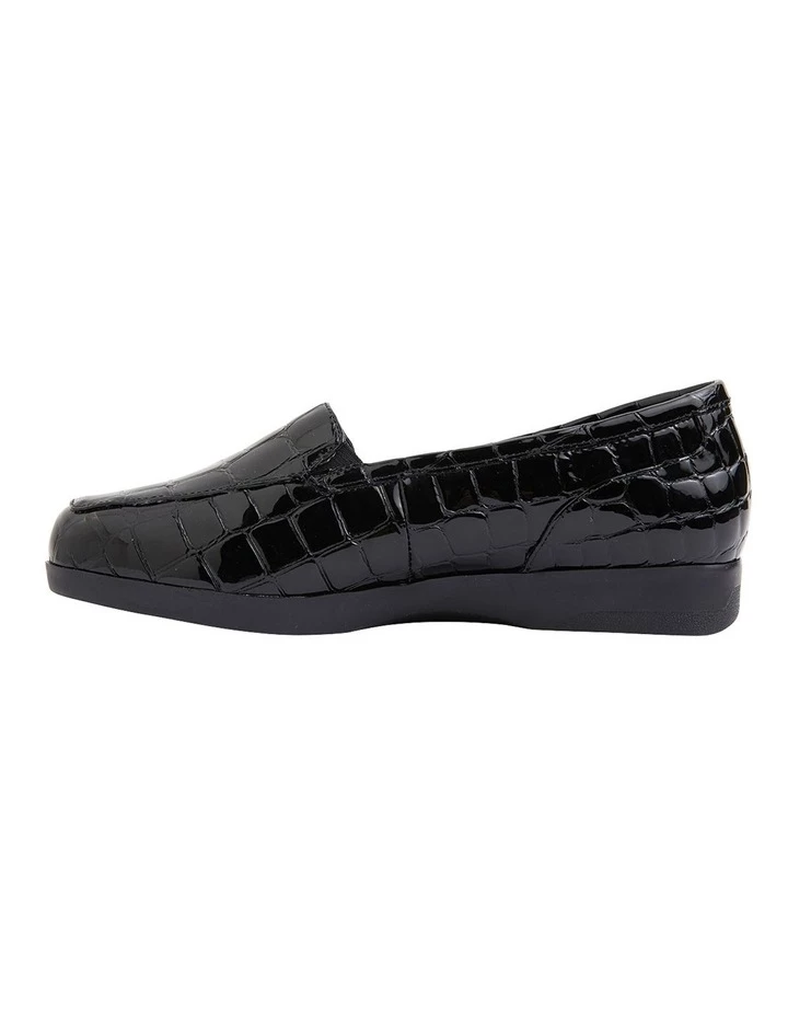 Brand new ๐ Wide Steps Verse Black Patent Croc Flat ๐ Shoes ๐งจ 3 Brand new ๐ Wide Steps Verse Black Patent Croc Flat ๐ Shoes ๐งจ - Image 3