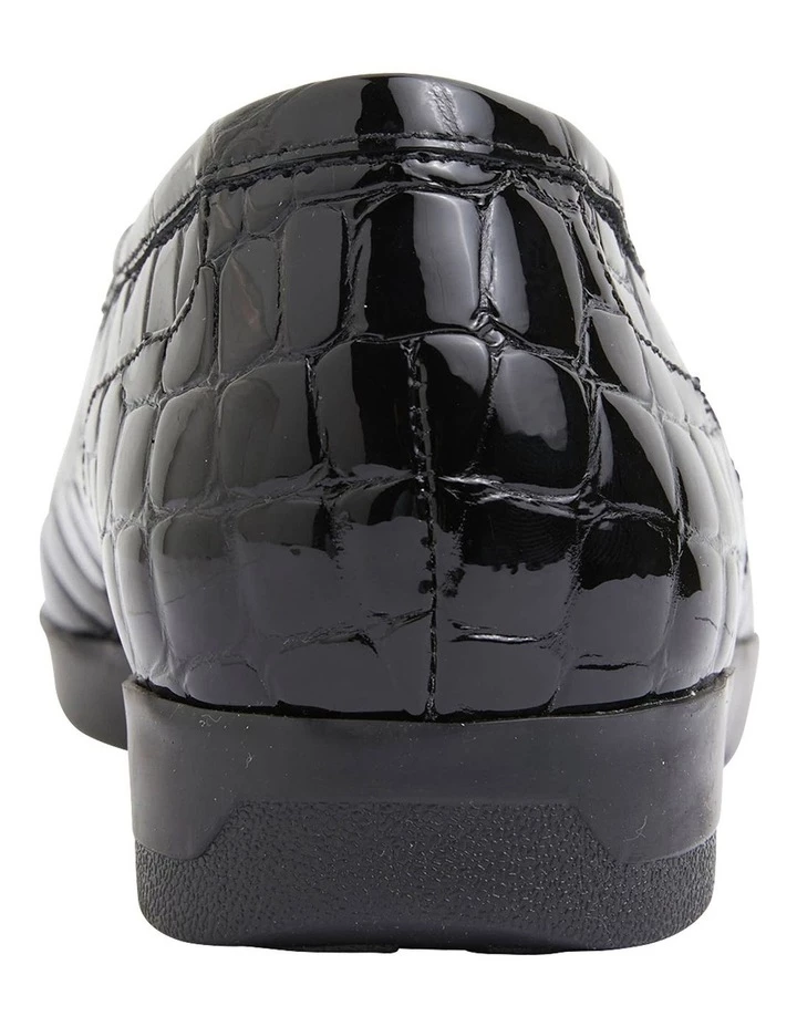 Brand new ๐ Wide Steps Verse Black Patent Croc Flat ๐ Shoes ๐งจ 5 Brand new ๐ Wide Steps Verse Black Patent Croc Flat ๐ Shoes ๐งจ - Image 5