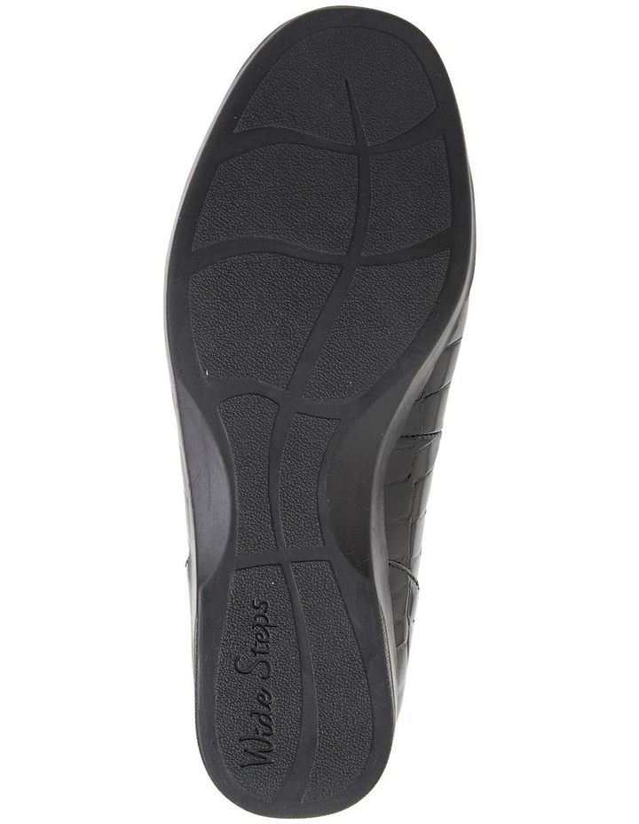 Brand new ๐ Wide Steps Verse Black Patent Croc Flat ๐ Shoes ๐งจ 6 Brand new ๐ Wide Steps Verse Black Patent Croc Flat ๐ Shoes ๐งจ - Image 6