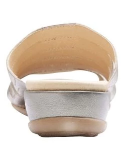 Outlet 🛒 Wide Steps Canal Pewter Elastic/Glove 🩴 Sandal 🛒 -Women Shoes shop 830703250 5 720x928