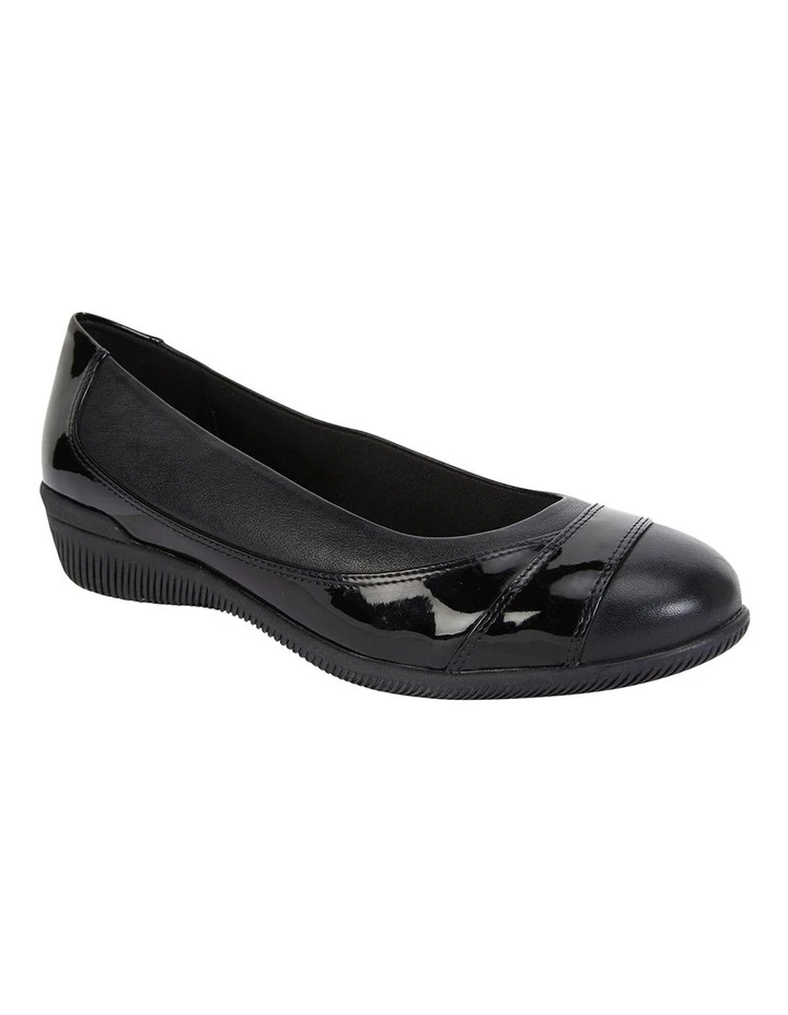 Promo ๐ Wide Steps Virgo Black Glove / Patent Flat ๐ Shoes โ๏ธ 2 Promo ๐ Wide Steps Virgo Black Glove / Patent Flat ๐ Shoes โ๏ธ - Image 2