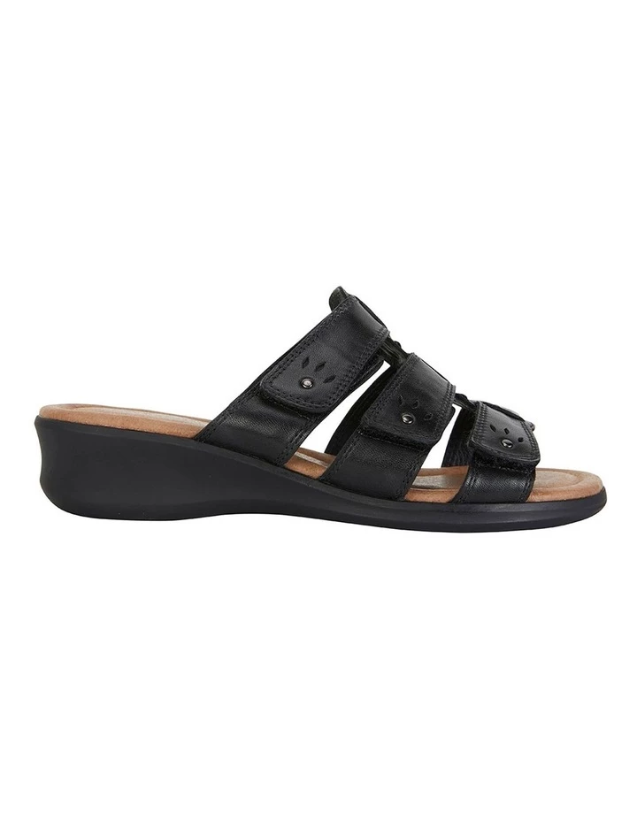 Brand new ⌛ Wide Steps Pamela Black Glove 🩴 Sandal 💯 1 Brand new ⌛ Wide Steps Pamela Black Glove 🩴 Sandal 💯