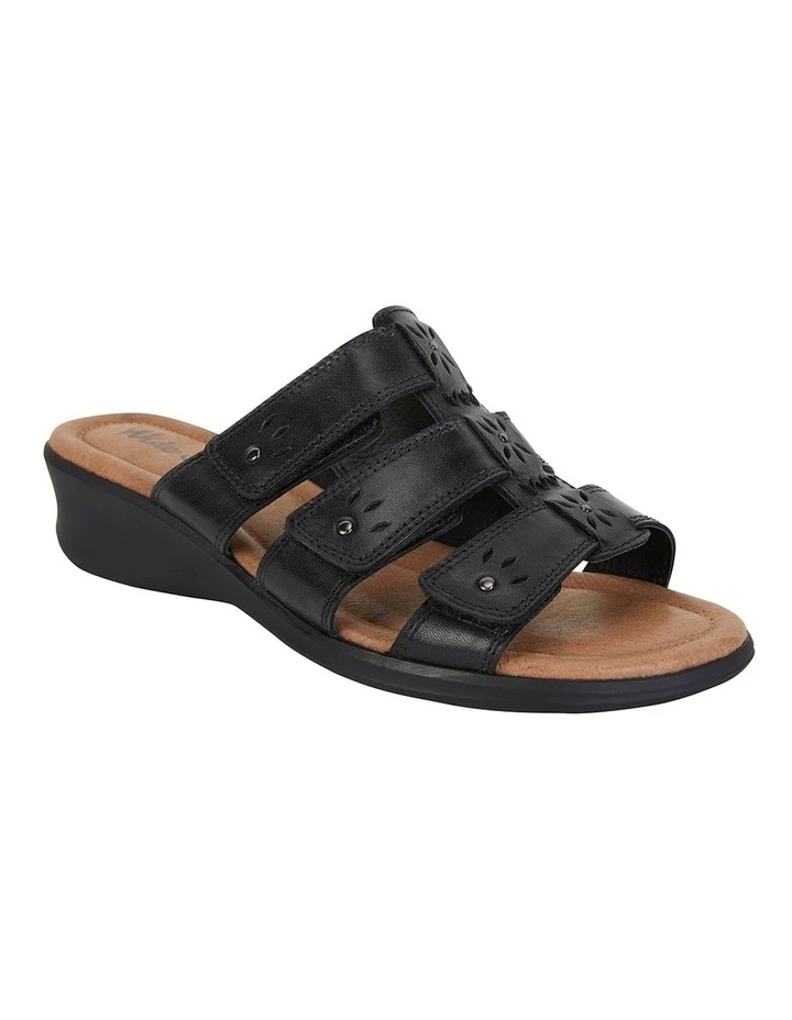 Brand new ⌛ Wide Steps Pamela Black Glove 🩴 Sandal 💯 2 Brand new ⌛ Wide Steps Pamela Black Glove 🩴 Sandal 💯 - Image 2