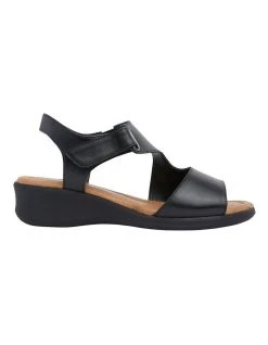 Coupon 🛒 Wide Steps Patty Black Glove 🩴 Sandal 🥰