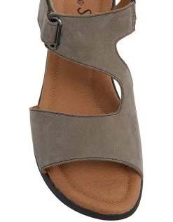 Top 10 👍 Wide Steps Patty Grey Nubuck 🩴 Sandal ⌛ -Women Shoes shop 830735560 7 720x928