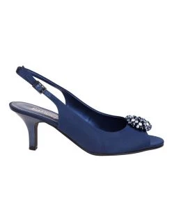 Hot Sale ๐ฏ Easy Steps Anissa Navy Silk ๐ฉด Sandal ๐