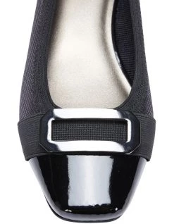 Cheap 🔔 Easy Steps Tamsin Black Patent/Print Flat 👟 Shoes ✔️ -Women Shoes shop 830773720 7 720x928