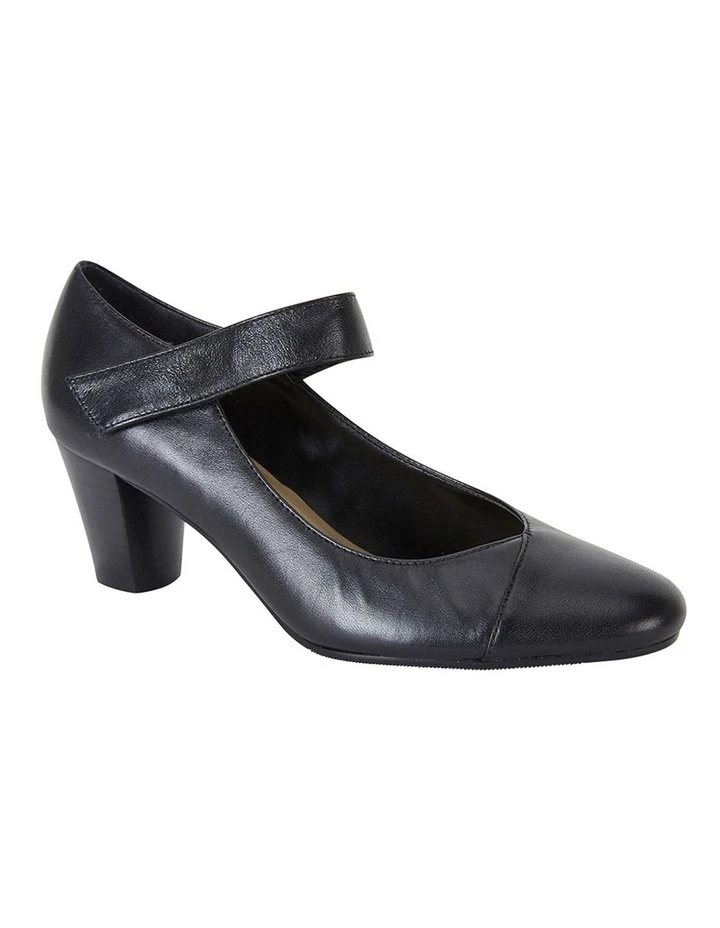 Budget ๐ Easy Steps Megan Black Glove Heeled ๐ Shoes ๐ 2 Budget ๐ Easy Steps Megan Black Glove Heeled ๐ Shoes ๐ - Image 2