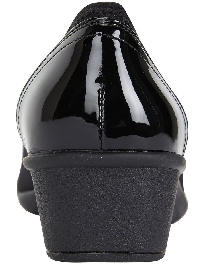 New ❤️ Easy Steps Prague Black Fabric Heeled 👟 Shoes 🎁 6 New ❤️ Easy Steps Prague Black Fabric Heeled 👟 Shoes 🎁 - Image 6