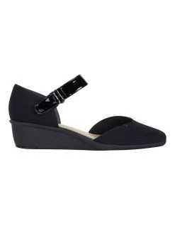 Flash Sale 😍 Easy Steps Patriot Black Fabric Heeled 👟 Shoes 🛒