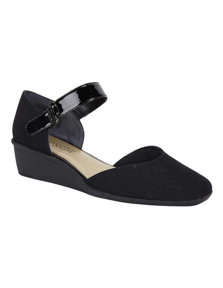 Flash Sale ๐ Easy Steps Patriot Black Fabric Heeled ๐ Shoes ๐ 2 Flash Sale ๐ Easy Steps Patriot Black Fabric Heeled ๐ Shoes ๐ - Image 2