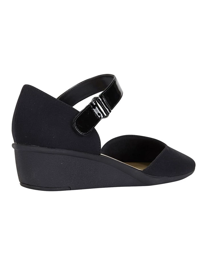 Flash Sale ๐ Easy Steps Patriot Black Fabric Heeled ๐ Shoes ๐ 4 Flash Sale ๐ Easy Steps Patriot Black Fabric Heeled ๐ Shoes ๐ - Image 4