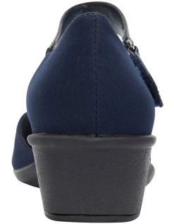 New ✔️ Easy Steps Patriot Navy Fabric Heeled 👟 Shoes 👍 -Women Shoes shop 830830600 6 720x928