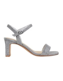 Hot Sale 🎉 Easy Steps Unison Pewter Shimmer 🩴 Sandals 🤩