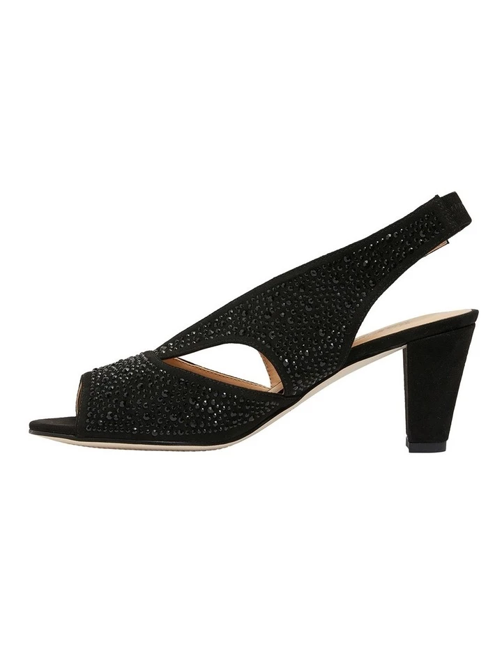 Flash Sale 🎁 Easy Steps Angie Black Fabric 🩴 Sandal ✨ 3 Flash Sale 🎁 Easy Steps Angie Black Fabric 🩴 Sandal ✨ - Image 3