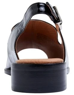 Buy ⭐ Easy Steps Delaney Black Crinkle Patent 🩴 Sandals ❤️ -Women Shoes shop 831008170 6 720x928