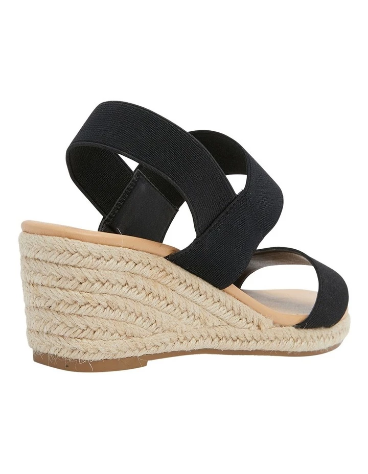 Deals ❤️ Easy Steps Sandy Black Elastic 🩴 Sandals ✔️ 2 Deals ❤️ Easy Steps Sandy Black Elastic 🩴 Sandals ✔️ - Image 2