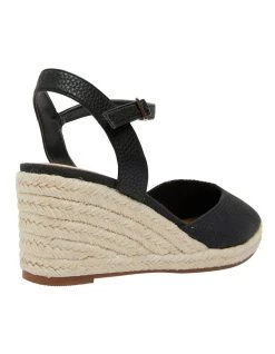 Deals 😍 Easy Steps Santos Black Fabric 🩴 Sandals 😀 -Women Shoes shop 831009880 4 720x928