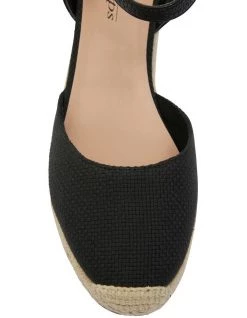 Deals 😍 Easy Steps Santos Black Fabric 🩴 Sandals 😀 -Women Shoes shop 831009880 7 720x928